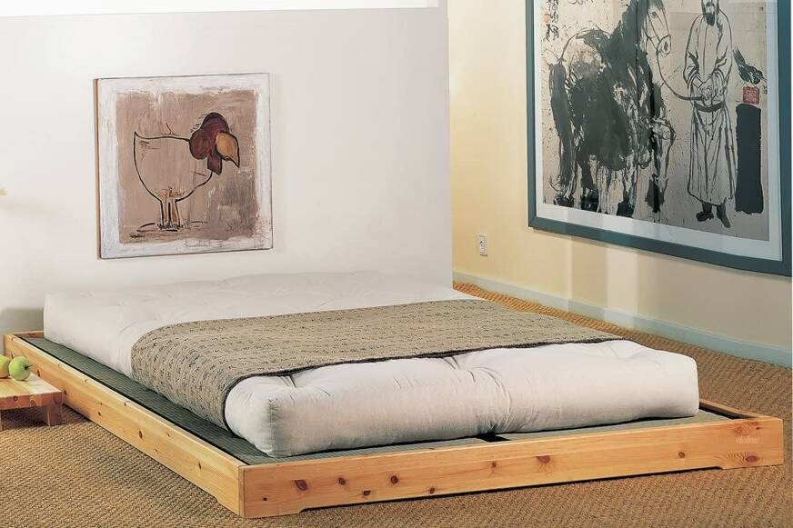 lit futon en bois nokido